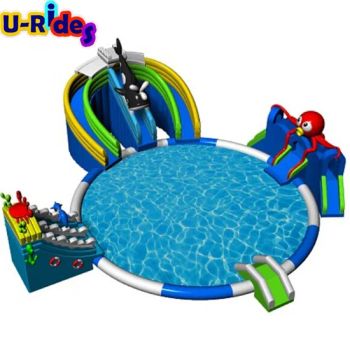 Outdoor Toys Structures Inflatable Aqua Sports Equipment Park Land Inflatable Water Park for Child and Adult - Guangzhou U-Rides attraction Co.,Ltd - China