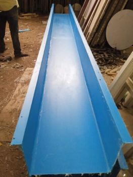 Frp Cable Tray Channel 6m 900mm Width 100mm Side Height Epoxy Resin Low Smoke Fire Rating - Beula Plastic Engineering - India