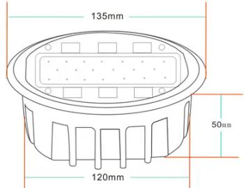 Cats Eyes Stimsonite Swareflex Waterproof Components Solar LED Road Markings Reflective Road Studs - Fuzhou Moons Reflection Co., Ltd - China
