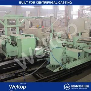 Double-Station Centrifugal Casting Machine for Auto Cylinder Liner - Jinan Weltop Machinery Equipment Co., Ltd. - China