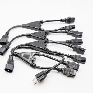 1 to 4 Power Cord Splitter Cable 16AWG UL Approved Power Extension Cord - Ningbo Leap Electronics Technology Co., Ltd. - China