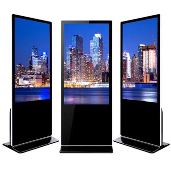 Floor Standing Vertical Interactive Digital Signage Totem LCD TV Touch Screens Kiosk Advertising Display for Advertising - Shenzhen P & Y Technology Co., Ltd. - China