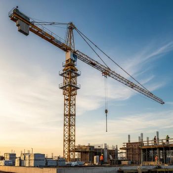 Used Construction Lifting Machine Chinese Second Hand Reliable Building Equipment Flat Top Tower Crane - Shenyang Vhandy Technology Co., Ltd - China