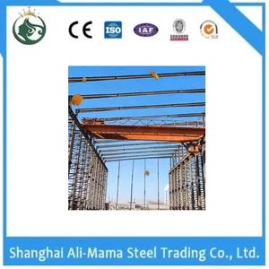 Light Metal Building Construction Gable Frame Prefabricated Industrial Steel Structure Low Cost Warehouse Fac - Shanghai Ali-Mama Steel Trading Co., Ltd. - China