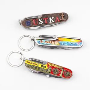 Wholesale Custom Logo Souvenir Multifunction Tools Mini Folding Pocket Knife Keychain - Zhongshan Saiya Souvenirs & Gifts Manufacturer - China