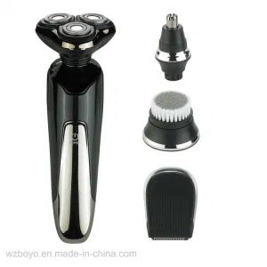 Waterproof Electric Shaver Face Brush Nose&Ear Trimmer Clipper - Wenzhou Boyo Electric Appliance Co., Ltd. - China