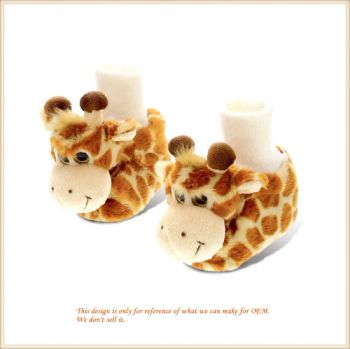 Lovely Giraffe-Shaped Booties OEM Manufacturer Baby Products - Dongguan Lokwell Toys Co. Ltd. - China