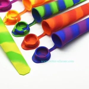 Round/Square Food Grade Silicone Ice/Popsicle Cream/Lolly/Pop Cube/Trays/Maker Mold/Mould with Lids - Xiamen Better Silicone Rubber Co., Ltd. - China