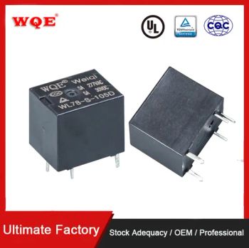 High Load Change-Over 5pins 12V Power Relay Auto Relays for Household Appliance, Auto Control, Smart Home, Alarm System 10A Rele - Jiangxi Weiqi Electric Co., Ltd. - China