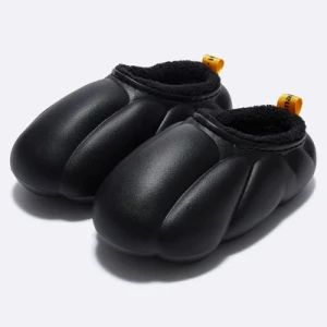 Plus Velvet Warm Men Women Wear Waterproof Sports Slippers Couple Cotton Slides - Xuzhou Gaopeng Toy Co., Ltd. - China