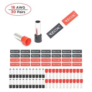 Edge Wf1860 Ferrules & Heat Shrink Tubing Kits Origin China Trademark Edge Model NO. WF1860 Specification foam HS Code - Avs (Ningbo) Industrial Co., Ltd. - China