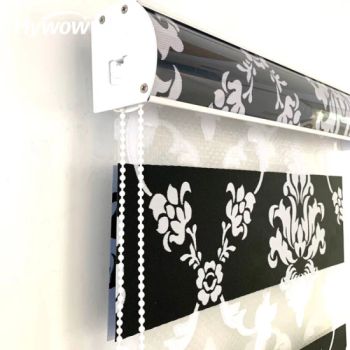High Quality Window Shade Roller Blind Zebra Blinds Origin China Style Modern Trademark MyWow Open Type Manual Warranty 2 - Guangzhou MyWow Decor Co., Ltd - China