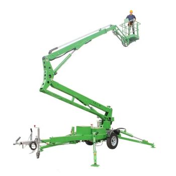 Factory Direct Supply 12-28m Electric Articulating Boom Lifts Articulated Electric Towable Boom Lift Elevator - Qingdao Sinofirst Machinery Co., Ltd. - China