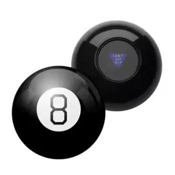Black 8 Predict Game Party Magic Ball Gift for Kids Portable Learning Fortune Fun Spherical Educational Toy Tricks Funny Answer - Ningbo XiaoChuang Crafts Co., Ltd. - China