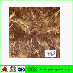 Marble Aluminum Composite Panel Origin China Usage Interior Trademark geely HS Code 76061251 Certification ISO Panel Thickness - Zhejiang Geely Decorating Materials Co., Ltd. - China