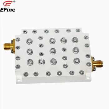 RF Band Pass Filter 4900 5100MHz C Band Cavity Type 60W SMA Female Filter - Xian Efine Electronics Technology Co., Ltd - China