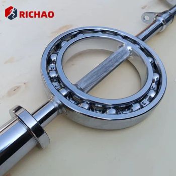 Free Weights 360 Degree Eye Barbell Rod Eye Bar Curl Barbell 50 mm Handles Eye Rotation Barbell Bar - Dingzhou Ruichuang Metal Products Co., Ltd. - China