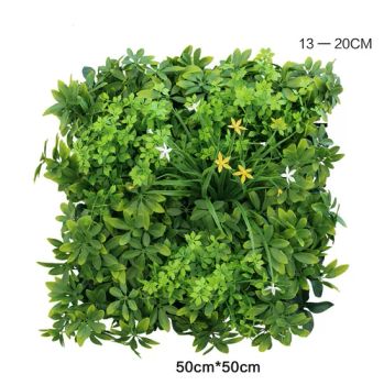 Outdoor Artificial Plant Grass Wall MOQ 40PCS Type Grass Origin China Size 50cmx50cm Usage Decoration HS Code 6702100000 - Shenzhen Shangpin Flower Art Design Co., Ltd. - China