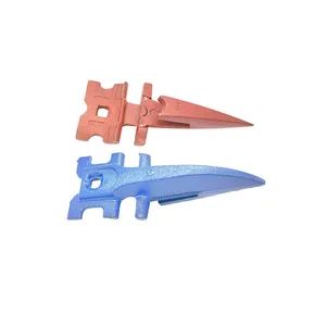 Steel Casting Manufacturer Custom Casting Part Iron Steel Casting Service for Agricultural Machinery Blade Guard - Qingdao Hulk Metal Technology Co., Ltd. - China