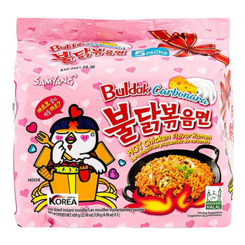 Samyang Buldak Carbonara Hot & Spicy Chicken Fried Ramen - Paron Trading - Hong Kong