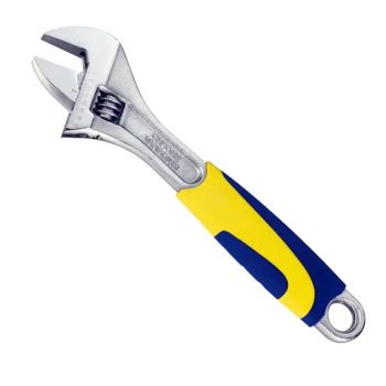 Cr-V Material Adjustable Wrench with 2-Color Soft Handle Adjustable Spanner - Ningbo Great Wall Precision Industrial Co., Ltd. - China