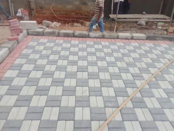Red brick, Thickness: 20 mm Color Red Thickness 20 mm Shape Rectangular I Deal In New Only Usage/Application Floor Thickness(mm) 60 or 80 - Parijatha Floorings - India