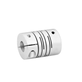 Encoders Engraving Machine Gic Aluminum Alloy Parallel Lines Flexible Elastic Clamp Shaft Coupling Custom for Motor Vender - Wuxi Zejia Technology Co., Ltd. - China