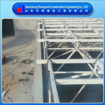 Durable Power Plant Coal Sheds with 100m Clear Span Trusses Model NO. Q235B Origin Shandong, China Install Online - Shandong Zhongmei Construction Engineering Co., Ltd. - China