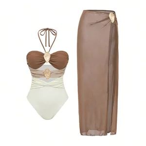 Women Swimsuit with Cover Skirt Summer Swimwear - Efirsty Enterprise (Anhui) Co., Ltd. - China