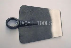 ZYXH014 Drop Forging Hoe Zhaoyi Tools Tangshan China MOQ1200 Model NO. ZYXH014 Origin Tangshan, China Trademark ZHAOYI TOOLS - Luan'nan Zhaoyi Farm Tools Factory - China