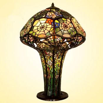 12inch Creative Retro Bar Art Tiffany Stained Glass Decorative Lamp - Shenzhen City Liangze Glass Co., Ltd. - China