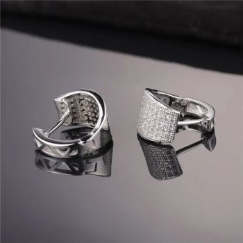 925 Silver Jewelry Fashion Jewelry Silver Hoop Earrings Wholesale Jewelry Factory - Guangzhou Panyu Longlong Jewelry Factory - China