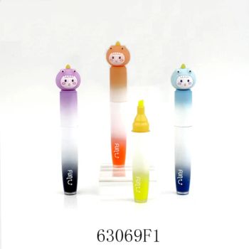 OEM Pen Supplier Custom Gift Fluorescent Plastic Highlighter Marker Pens - Ningbo Blue Bridge Import & Export Co.,Ltd - China