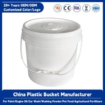 Factory Wholesale Sale 5 L Recyclable Materials Made Round Reusable Plastic Bucket for Food Storage - Enlightening Plast Co., Limited - China
