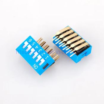 Best Selling Multi Functional Spst 6 Position 2.54mm Pitch DIP Switches Slide Type Standard DIP Switch - FF TEK CO., LIMITED - China