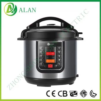 4-12L Middle Capacity Stainless Steel Optional Color Electric Pressure Cookers for Household - Zhongshan Alan Electrical Appliance Co., Ltd - China