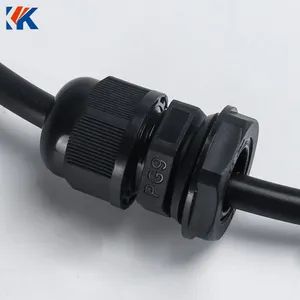 CE RoHS IP68 Waterproof Nylon Cable Gland with Gaskets Color Black Model NO. PG9 Material Nylon IP Rating IP68 Trademark - Yueqing Kaka Electric Co., Ltd. - China