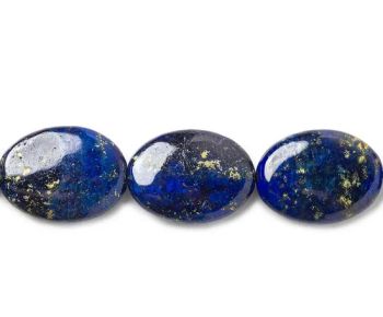 Loose Strand Gemstone 15X10mm Lapis Lazuli Plain Oval Beads for Fashion Jewelry Making - Furun Gems Co., Limited - China