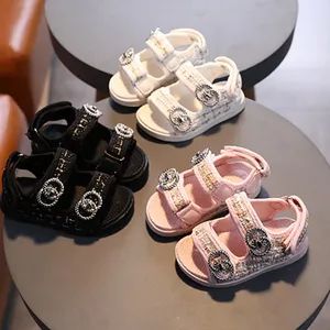 Fashion Baby Girls Sandals Kids Outdoor Shoes Casual Open Toes Baby Children Beach Sandals - Shanghai Hexuan Baby Products Co., Ltd. - China