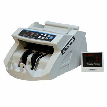 Currency Counting Machines Color White Display Type LED Detection Features UV, MG Counting Speed 1000/1 min Hopper Capacity 130 - Accura Network Marketing (P)Ltd. - India