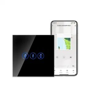 Bingoelec WiFi Tuya Smart Touch Curtain Switch for Home/Industrial - Yiwu Binge Electrical Co., Ltd. - China
