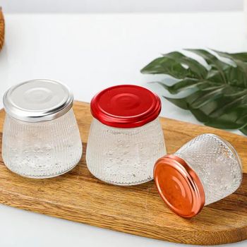 150ml 200ml 280ml 380ml Edible Bird's Nest Glass Bottle Honey Jam Jelly Pudding Jar Glass for Bird's Nest - Xuzhou Honghua Glass Technology Co., Ltd. - China