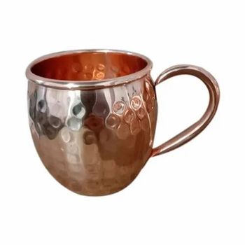 UH18 Copper Mug Material Copper With Handle Yes Product Code UH18 Finishing Polished Packaging Type Box Country of Origin Made in - Unique Handicrafts - India