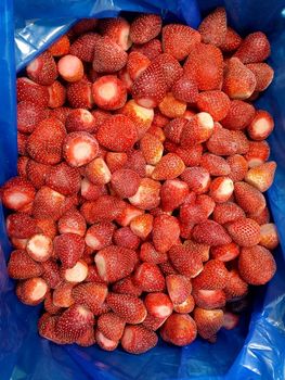 frozen strawberries - Quick freeze from large food - Egypt