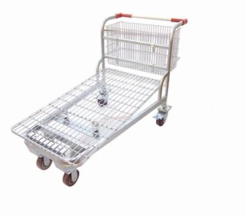 Multi-Function Big Capacity Metal Luggage Trolley Shopping Trolley Carts - Suzhou Jinta Metal Working Co., Ltd. - China