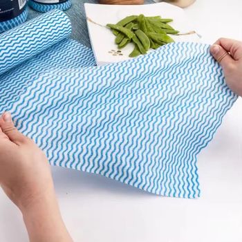 High Quality Non-Woven Fabric Cleaning Wipes Biodegradable Cheap for Cleaning Table, Kitchen, Hotel, Wood Floor, Mirror - Haorui Tech Co., Ltd. - China