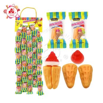 Halal Ice Cream Shaped Chewy Soft Gummy Candy - Guangdong Chuanghui Foodstuffs Co., Ltd. - China