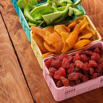 Ready-to-Eat Mixed Fruit Vegetable Snacks Dehydrated Mushrooms Sweet Crispy Water Preservation Fd Dried Bulk - QINGDAO YUM NEW GROUP CO., LTD. - China