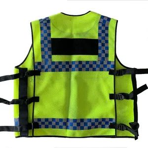 Traffic Security Reflective Clothing Duty Safety Protective Clothing Multifunctional Vest - Deqing Fox Armour Co., Ltd. - China