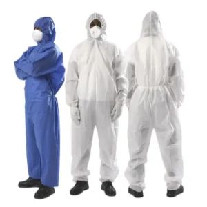 Disposable Chemical Safety Suit Non Woven Disposable Coverall Protection Work Clothing - HUBEI BEST IMPORT AND EXPORT CO., LTD. - China